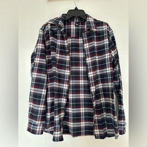 Uniqlo plaid button up